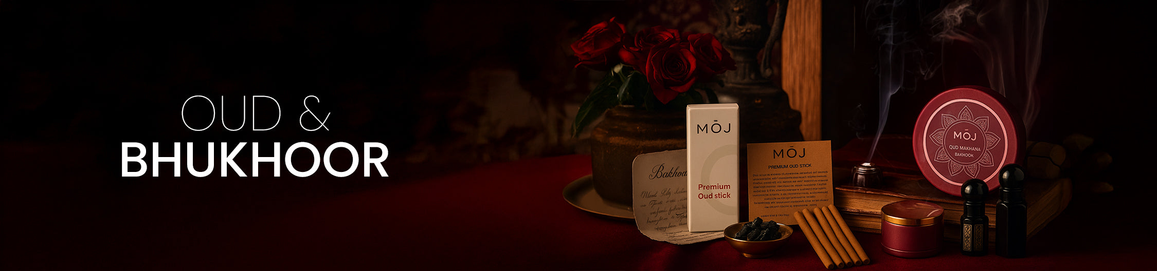 Oud and Woody perfumes by MŌJ
